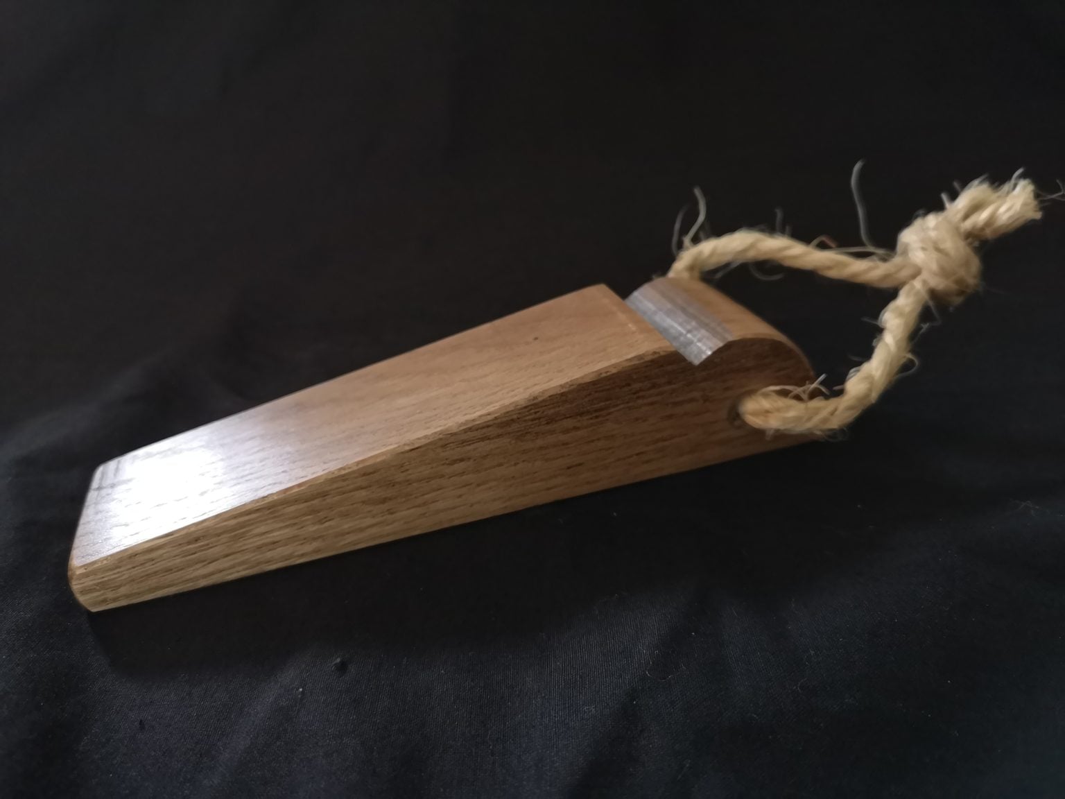 A Large Hand Cut Chunky Oak Door Wedge The Market Co