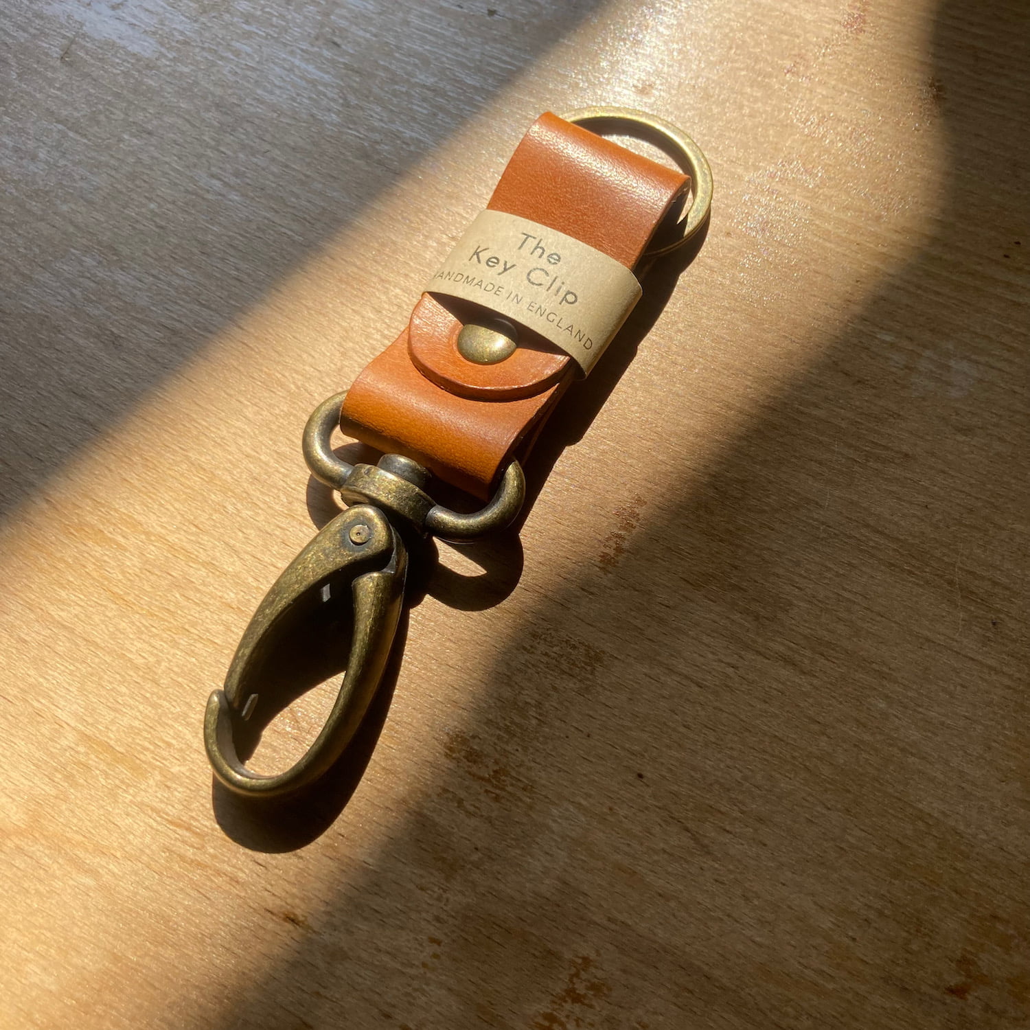 Handmade Leather Key Clip - The Market Co
